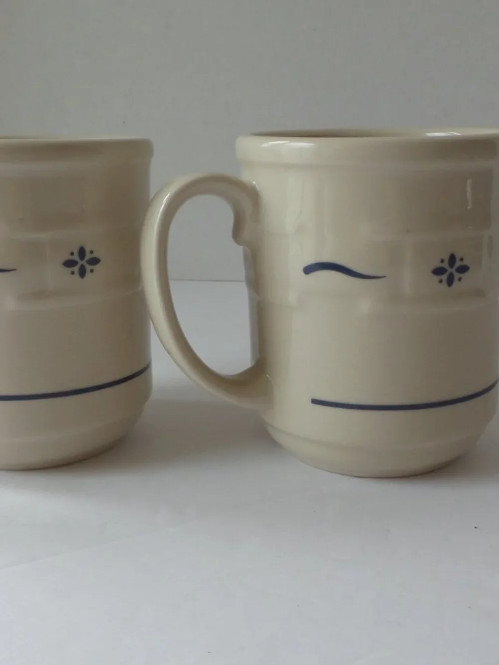 Longaberger set of 2 Coffee Mugs